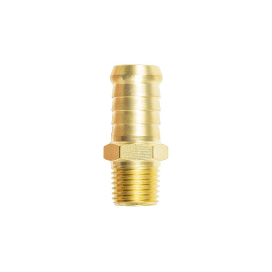 Jflex Brass Tailpiece 1/2" x 1/4" BSP Male - Durable Hose Connector - Auzzistore