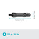 Gardena Micro Irrigation Master Unit 1000 - 4.6mm Supply Pipe - Black - Efficient Water Distribution