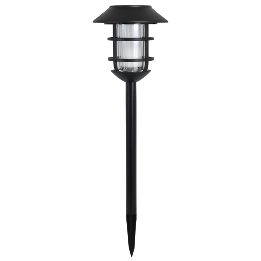 Click Ignis Solar LED Pathway Light - 170mm - Stainless Steel - Outdoor Use