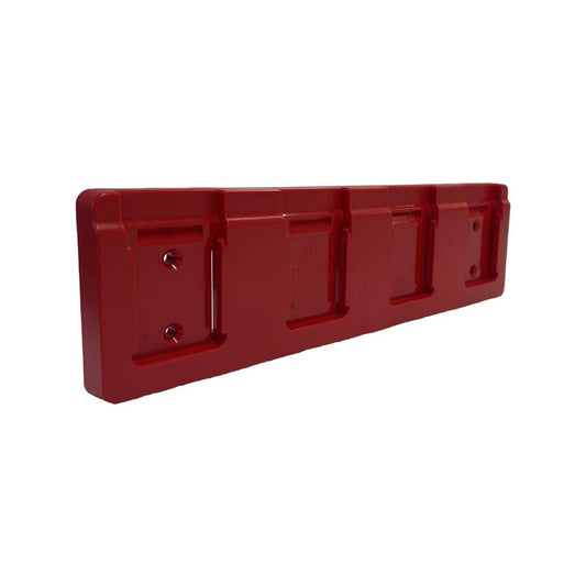 48 Tools Ozito Battery Holder - 18V - Maroon - High-Impact Plastic - Easy Install