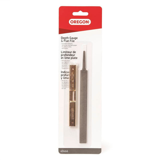 Oregon Chainsaw Accessory - 0.025" - Silver - Depth Gauge Tool - Auzzistore