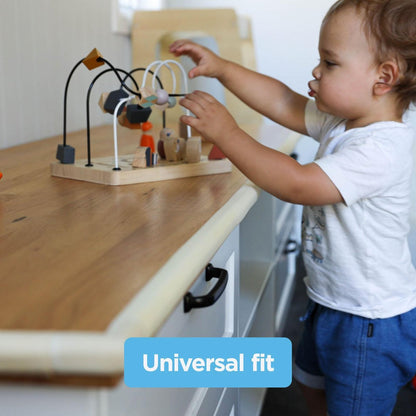 Perma Child Safety 5M Foam Edge Protector Roll - Cream - Softens Edges