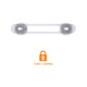 Perma Child Safety Flexi Locks - 18cm - Plastic - 20 Pack - Strong Adhesive