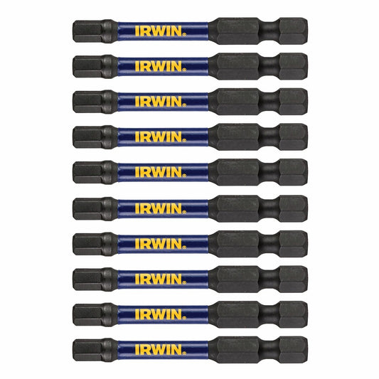 Irwin Impact Pro Performance Hex Bit - 57mm - 10 Pack - Magnetised Tips – view 2 - Auzzistore
