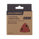 Craftright Sanding Sheets 10 Pack - 93mm - Aluminium Oxide - Hook & Loop