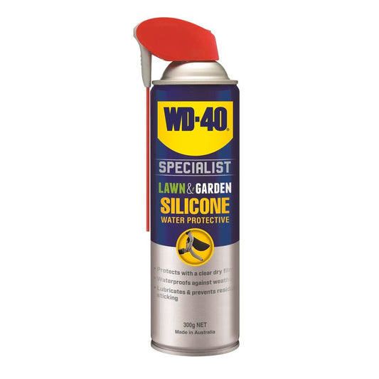 WD-40 Specialist Lawn Garden Silicone 300g Waterproof Lubricant - Auzzistore