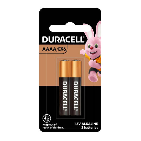 Duracell AAAA Batteries 2 Pack - 1.5V - Long-lasting Power - Compact Design - Auzzistore