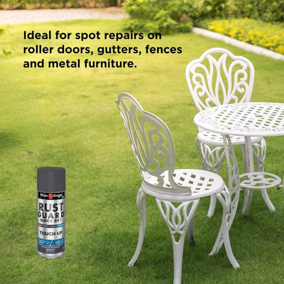 White Knight Rust Guard Touch Up Spray Paint 300g Basalt Matt