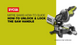 Ryobi 18V One Mitre Saw Tool Only - 184mm - Compact Lightweight Design