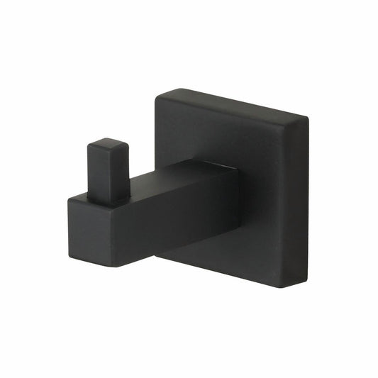 Mondella Matte Black Rococo Robe Hook - 44mm x 44mm x 60mm - Zinc