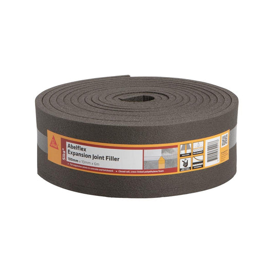 Sika Expansion Joint Filler - 10mm x 100mm x 6m Polyethylene Foam - Auzzistore