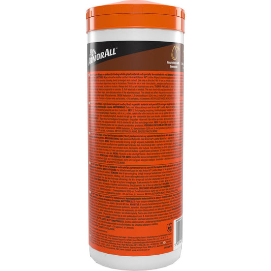 Armor All Leather Cleaning Wipes - 24 Pack - 84mm x 220mm - Biodegradable – view 2