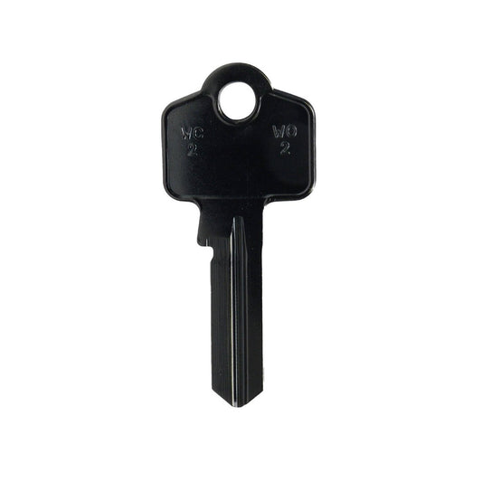 Ehi wo2 Black Blank Key - 53mm x 25mm - Reliable Key Blank for Locking Systems – view 2 - Auzzistore
