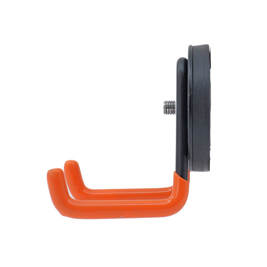 Everhang Magnetic Utility J Hook - 10kg Pull Force - PVC - Orange/Black - Easy Installation – view 2