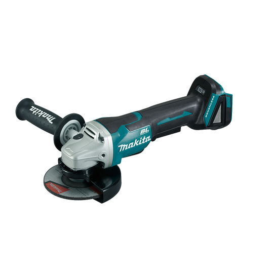 Makita 18V Brushless Angle Grinder DGA508Z - 125mm - Teal/Black - Safety Features