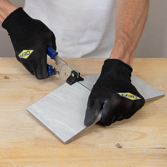 QEP Handheld Ceramic Tile Cutter - 150mm x 150mm - Durable Chrome Steel – view 2 - Auzzistore