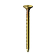Bremick Collated Screw 6g x 30mm Zinc Yellow - 1000 Pack - Metal Drill Point