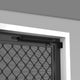 Rolltrak Black Pneumatic Screen Door Closer 300mm Steel Easy Hold