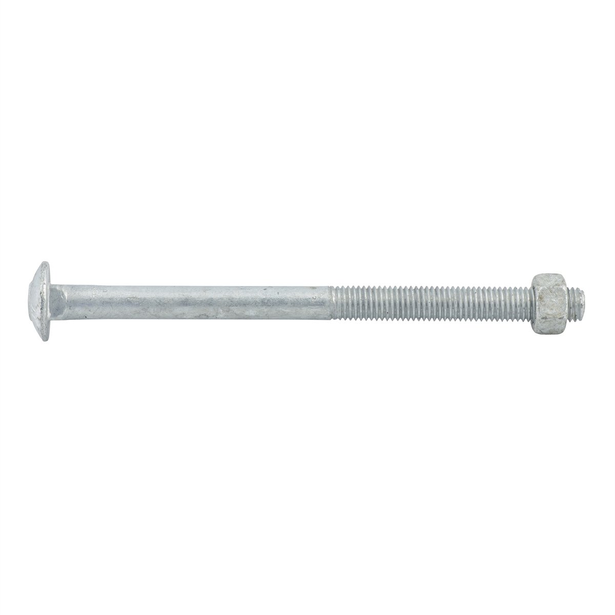 Zenith Hot Dip Galvanised Cup Head Bolts Nuts M12 x 200mm 12 Pack