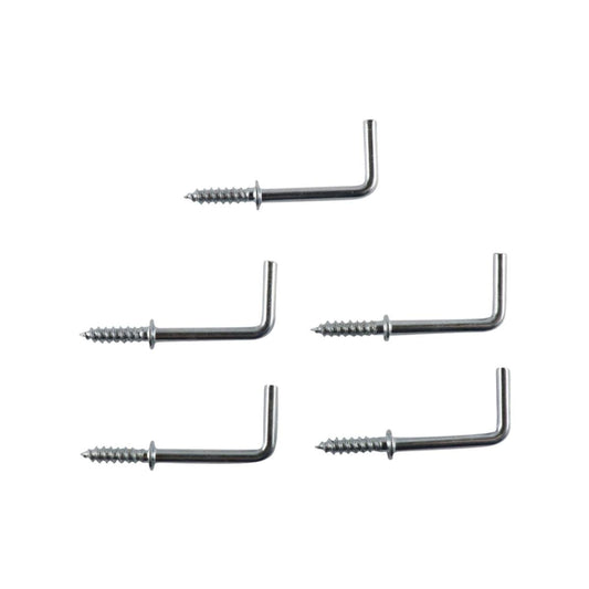Everhang Square Hook - 25mm - Zinc Plated - 5 Pack