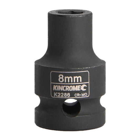 Kincrome 8mm Impact Socket Cr-Mo Steel Rust Resistant Durable - Auzzistore