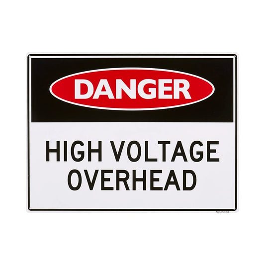 Sandleford High Voltage Sign 450 x 600mm Polypropylene UV Resistant - Auzzistore