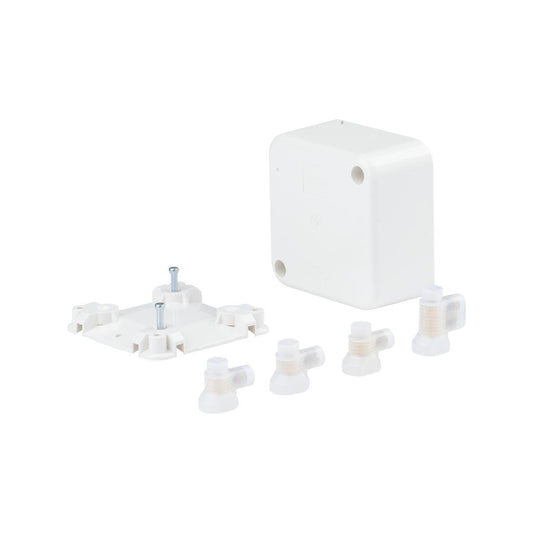 Deta Junction Box - 4 x 40A Connectors - Polycarbonate - Insulated - Auzzistore