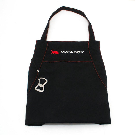 Matador Large BBQ Apron - Cotton - Black - Adjustable - Machine Washable - Auzzistore