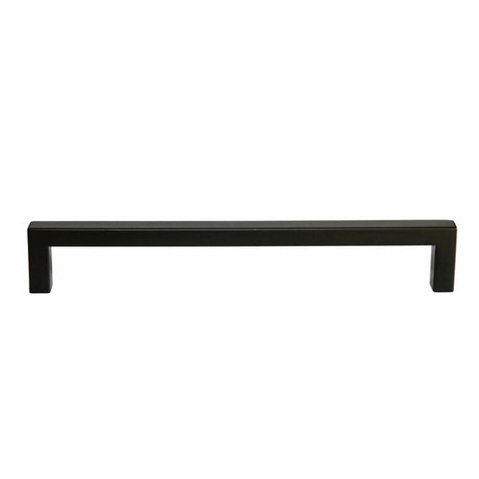 Taskmaster 192mm Matte Black Hollow Square Handle - 1 Pack - Steel
