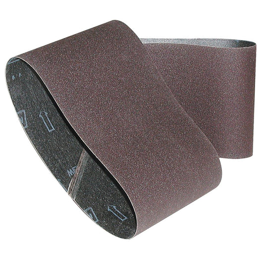 Norton Floor Sanding Cloth Belt 200 x 483mm 80 Grit Durable Poly-Cotton - Auzzistore