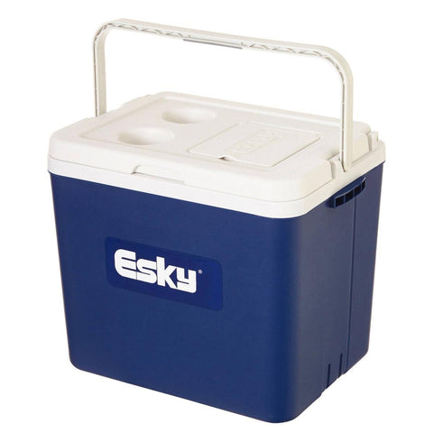 Esky 33L Plain Chilla Hard Cooler - 40 Can Capacity - Blue - Auzzistore
