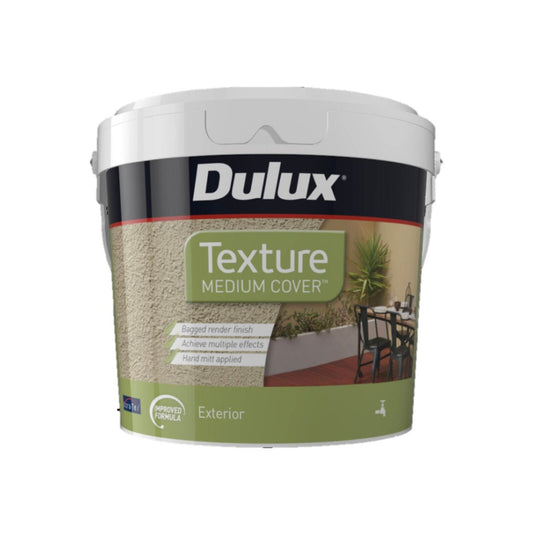 Dulux Medium Texture Exterior Paint - 4L - Coloured - Water Based - Auzzistore