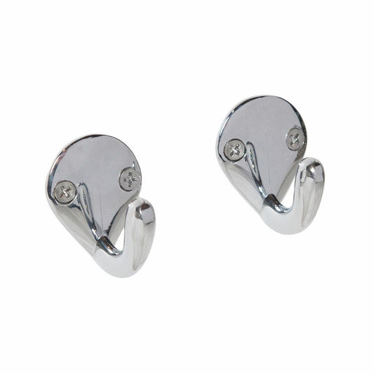 Syneco Robe Hook - 40mm - Zinc - Chrome Plated Finish