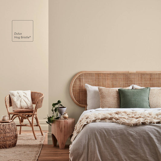 Dulux Wash Wear Low Sheen Interior Paint 4L - Hog Bristle - Easy Clean - Low VOC – view 2 - Auzzistore
