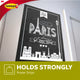Command White Poster Strips - 12 Pack - Composite - Damage-Free Hanging
