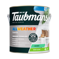 Taubmans 4L Accent Semi Gloss All Weather Exterior Paint - Mould Resistant - Fast Drying