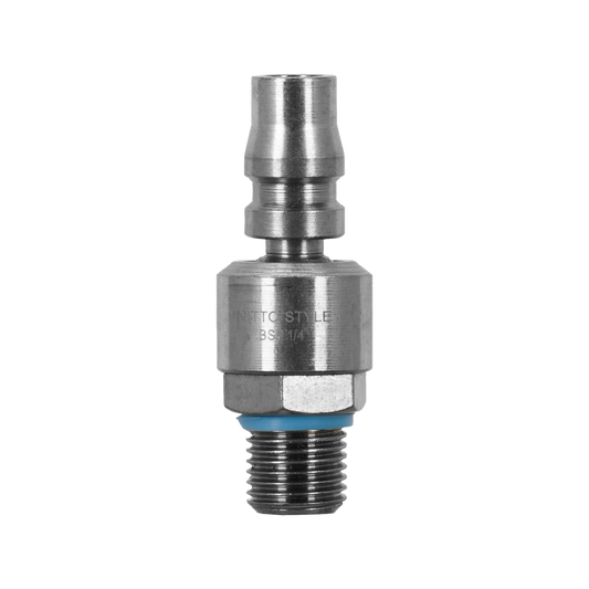Powerfit Nitto Style Coupler - 1/4" - Steel - Air Tool Fitting - Auzzistore