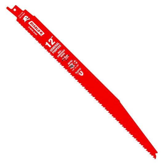 Diablo Reciprocating Saw Blades - 12" - Bi-Metal - 5 Pack - General Purpose – view 2