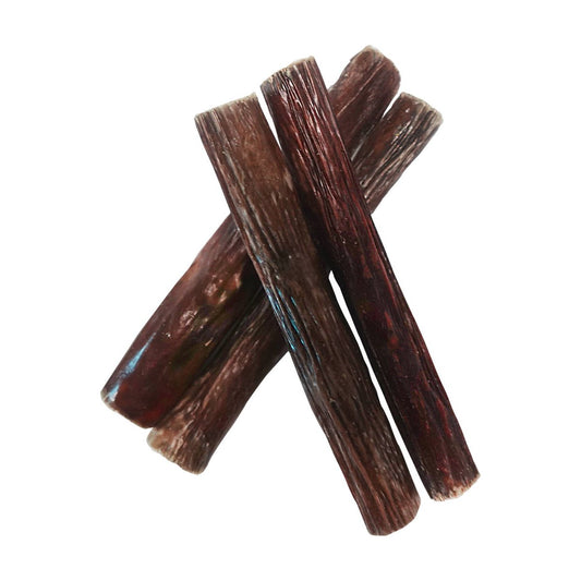 Trusty Beef Chews Filled with Chicken Dog Treats 4 Pack - 50mm x 200mm x 140mm - High Protein - Long Lasting Chew – view 2 - Auzzistore