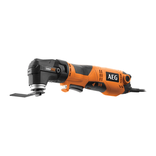 AEG 300W Multi Tool - 300W Motor - Tool-Free Blade Change - OMNI300X – view 2 - Auzzistore