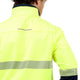 Citeco Yellow Hi Vis Soft Shell Jacket Small - UPF 50+ - Fleece Lined