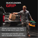 Quickloader Grip Carry Strap 25kg - 2.5m - Red - Ergonomic Design