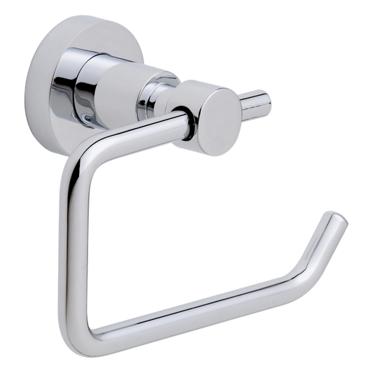 Tesa Loxx Toilet Roll Holder - Self-Adhesive - Chrome - 95mm x 150mm x 69mm