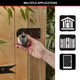 Master Lock 70mm Excell Disc Padlock - Stainless Steel - High Security