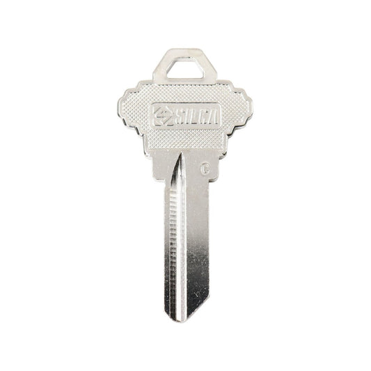 EHI Silver Blank Key - 54mm Nickel Plated Brass - Easy To Carry – view 2 - Auzzistore