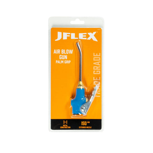Jflex Air Blow Gun Palm Grip - 150mm Nozzle - All-Metal Construction - Precision Control – view 2 - Auzzistore