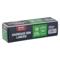 Grunt 82L Garbage Bin Liners 20 Pack Plastic Easy Tear Multi-Purpose
