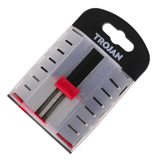 Trojan Utility Knife Blades - 50 Pack - Fits Standard Knives - Auzzistore