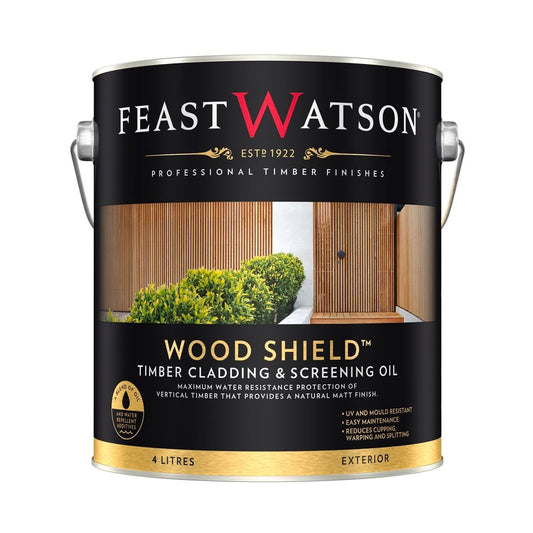 Feast Watson Wood Shield - 4L - Oil Based - Maximum Water Resistance - Auzzistore