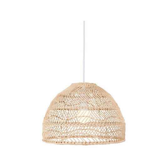 Brilliant Lighting 36cm Bataan Rattan Pendant Light - DIY Installation - Boho Style